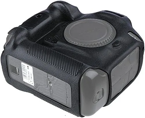 Miniatura 5 de Funda de cámara para Canon 1DX/1DX Mark II - Funda protectora de silicona para DSLR, jaula desmontable, a prueba de golpes, a prueba de polvo (negro)