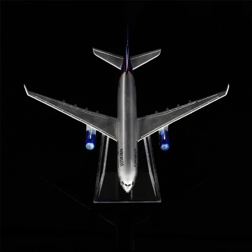 Miniatura 3 de 24-Hours Aeroflot-Russian Airlines Aeroflot-Russian Airlines Airbus A330 Modelos de aviones Die-cast 1:400