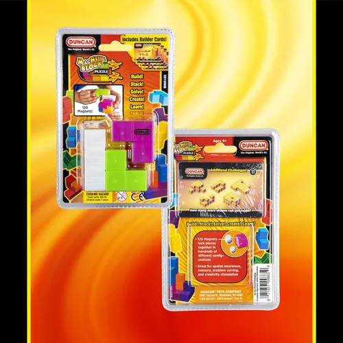 Miniatura 7 de Duncan Bloque magnético Brain-Teaser Puzzle, Rojo