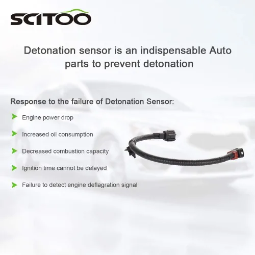 Miniatura 5 de SCITOO Knock Sensor 22060-30P00 Sensor de detonación de encendido apto para Nissan 300ZX Altima D21 Maxima NX Pathfinder Pickup Quest Sentra Xterra