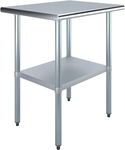 Miniatura 33 de Mesa de trabajo de acero inoxidable, mesa de metal