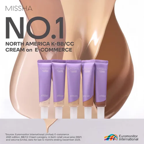Miniatura 2 de MISSHA M PERFECT COVER SERUM BB CREAM No.13 Light Fair- Fair with Cool Undertone, BB Cream de Cardi B Pick, tinte para la piel, hidratante tintado