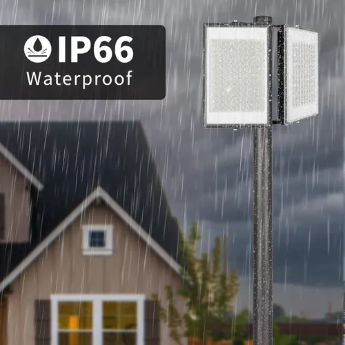 Miniatura 4 de Luz de inundación LED de 400 W, luces de seguridad súper brillantes para exteriores de 40000 lm con ángulo de iluminación más amplio, luz blanca
