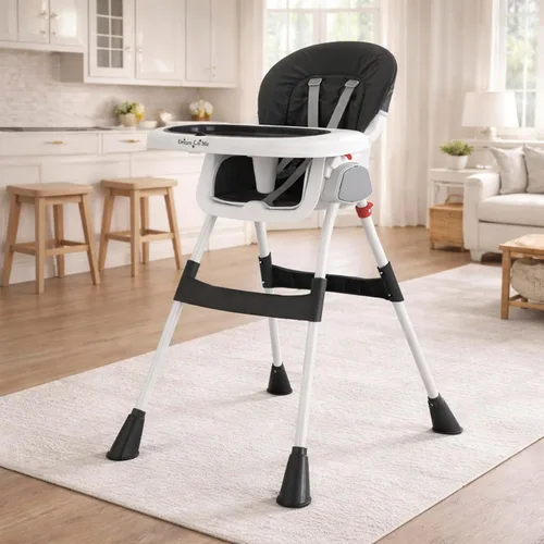 Miniatura 7 de Dream On Me TableTalk - Silla alta 2 en 1 para bebé y niño pequeño, silla alta convertible para silla junior, asiento acolchado extraíble, bandejas
