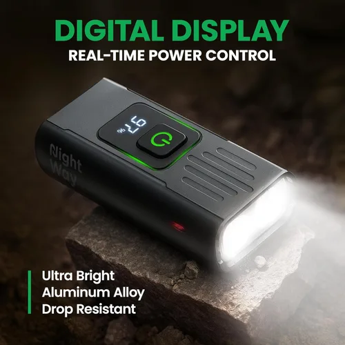Miniatura 2 de Bike Lights Front and Back for Night Riding, USB-C Rechargeable Bicycle Headlight and Taillight Set, Waterproof, 12+6 Modes, Powerful Front and Rear