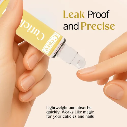 Miniatura 4 de C CARE Aceite para Cutículas Roll-On de Almendra Dulce Aceite Natural Revitalizante e Hidratante para Uñas para Cutículas Reparadas Durante