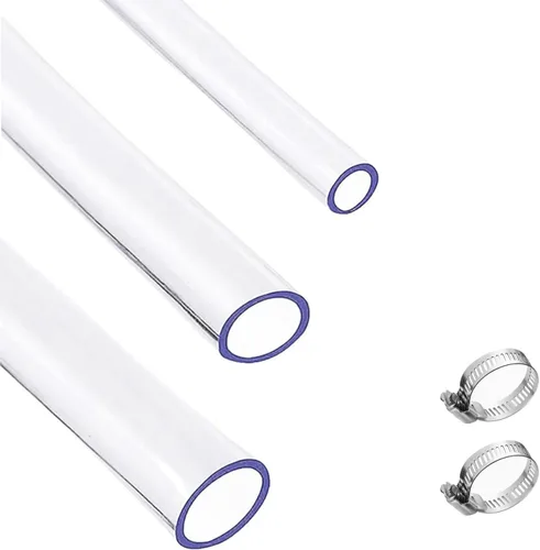Miniatura 5 de Surtido de Tubos Transparentes, 2mm 3mm 4mm 5mm ID, 12 Metros de Longitud en Total, 1mm de Grosor, Juego de Mangueras de Plástico Flexible