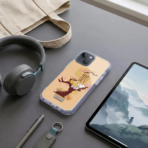 Miniatura 500 de Carcasa de gel para iPhone 7 Plus/iPhone 8 Plus, diseño de Snoopy Oriental de Peanuts, Badges