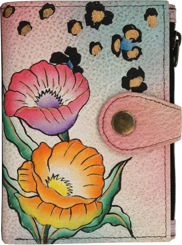 Miniatura 6 de Anna by Anuschka Cartera de mujer pintada a mano de cuero genuino para mujer