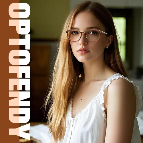 Miniatura 7 de Gafas de lectura bifocales para mujer, lentes TR90 redondos transparentes con bloqueo de luz azul para computadora con bisagra de resorte