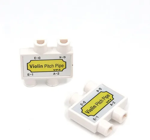Miniatura 3 de Dnyta 2 piezas de tubo de paso de violín de cuatro agujeros afinación boca-soplado sintonizador instrumentos musicales accesorios