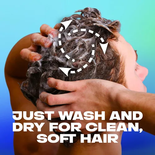 Miniatura 6 de AXE Wash & Care Champú y acondicionador 2 en 1 Apollo Wash & Care 4 unidades para un cabello limpio y fuerte, salvia y madera de cedro, botella 100%