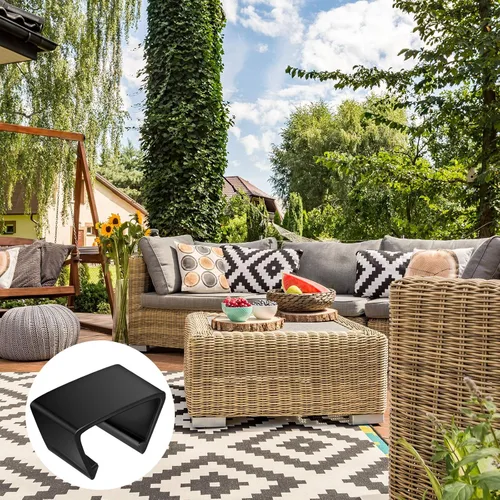 Miniatura 7 de Blulu 10 piezas de sujetadores para muebles de patio al aire libre, sujetadores para sofá de muebles al aire libre 2.4 D x 1.4 W x 1.22 H