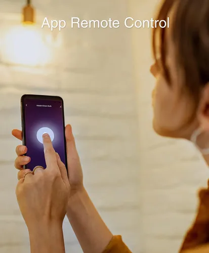 Miniatura 4 de Bombilla inteligente Wi-Fi (blanca), paquete de 6, compatible con Alexa y Google Assistant
