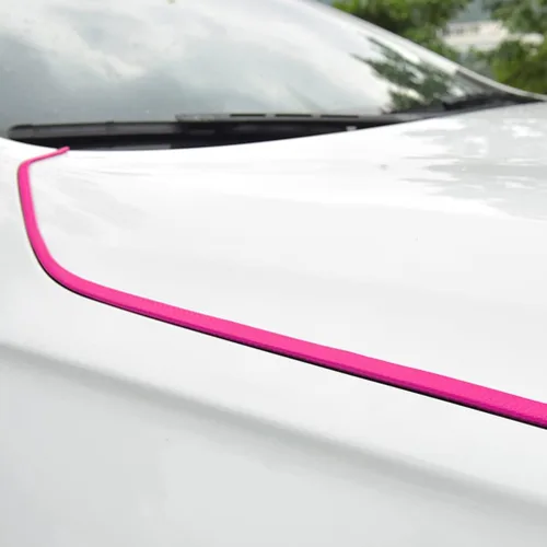 Miniatura 4 de Sewroro Protector de puerta de coche en forma de U flexible para puerta de coche, tira de sellado de puerta de coche, guardias de puerta