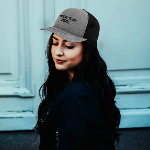 Miniatura 6 de Richardson - Gorra de béisbol de poliéster con texto personalizado