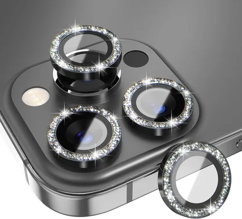Miniatura 31 de Choiche Compatible para iPhone 17 Pro/iPhone 17 Pro Max Protector de Lente de Cámara, Protector de Pantalla de Cubierta de Cámara de Vidrio Templado