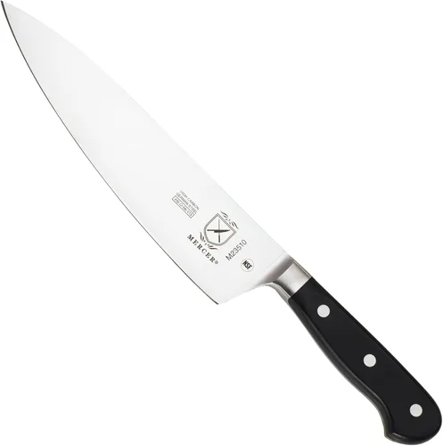 Cuchillo de chef, Mercer Culinary Renaissance, forjado de 8 pulgadas, Cuchillo de chef, 20.3 cm, 8 pulgadas, Negro Chef's Knife