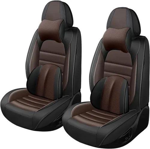 Miniatura 22 de Juego completo de fundas de asiento de automóvil para GMC Sierra 1500/2500/3500 Denali SLT AT4 AT4X Base Fundas de asientos 2008-2025, Protectores