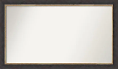 Miniatura 118 de Amanti Art Espejo personalizado, espejo de baño negro Astor, espejo de pared o espejo de tocador de baño sobre el fregadero (25 x 25 pulgadas)
