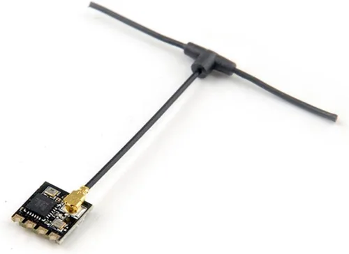 Miniatura 2 de Happymodel 0.01 oz Tiny 2.4G ExpressLRS EP1 Nano Receptor de baja latencia de largo alcance para micro fibra de carbono FPV Racing Quadcopter Quad