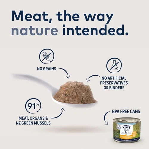 Miniatura 2 de ZIWI Peak - Comida para perros enlatada, completamente natural, alto contenido en proteínas, sin granos, con ingredientes limitados