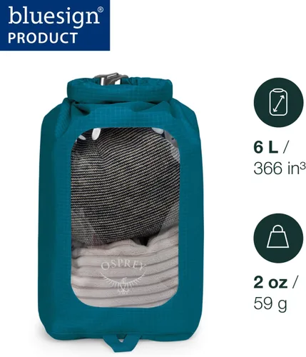 Miniatura 2 de Osprey Saco seco impermeable con ventana Negro