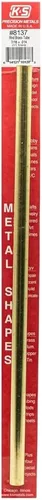 Miniatura 16 de K & S PRECISION METALS 8126 3PK3/32 x 12 BRS RND Tubo, paquete de 3, latón