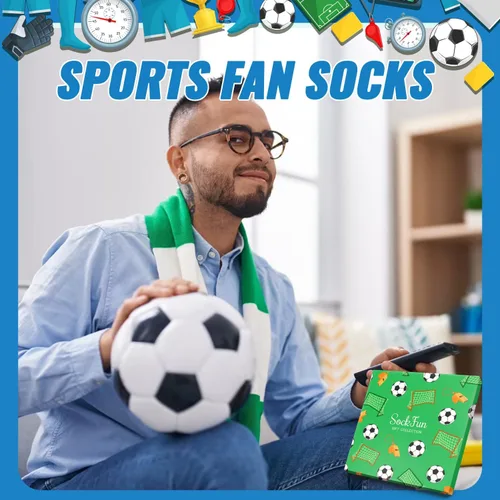 Miniatura 5 de Regalos deportivos para hombres y mujeres Calcetines de béisbol, baloncesto, fútbol, fútbol, carreras