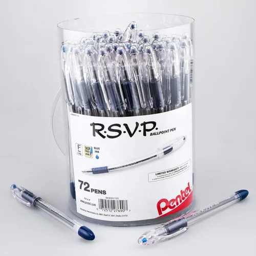 Miniatura 8 de Pentel - Bolígrafo RSVP, Negro