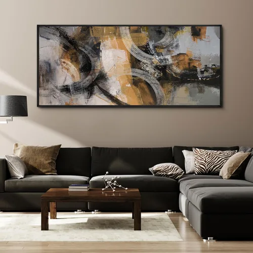 Miniatura 9 de KLAKLA Arte Moderno para Decoración de Paredes - Arte de Pared Grande para Sala de Estar, Oficina, Dormitorio - Cuadros de Lienzo de Arte de Pared