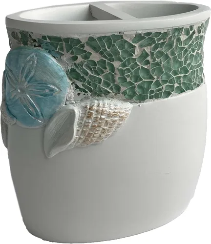 Miniatura 64 de Sweet Home Collection - Colección de accesorios de baño, diseños únicos decorativos y hermosos para decoración de baño, dispensador de loción/jabón