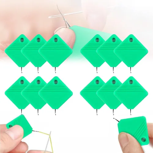 Enhebrador automático de agujas, enhebrador de agujas para máquina de coser, enhebrador de agujas para manualidades de costura, se adapta a todos