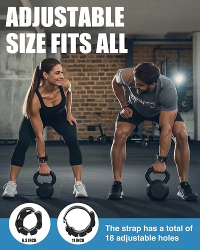 Miniatura 7 de DAILYLIFE Pesas de tobillo, pesas de tobillo ajustables para Pilates para mujeres y hombres, pesas de muñeca, correas de peso para piernas, juego