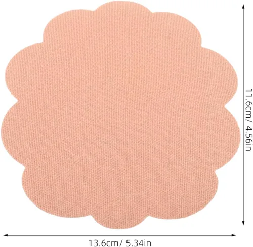 Miniatura 2 de 20pcs Anti Chafing Thigh Protectors Elastic Skin-Color Fabric Patches Sweat-Resistant Invisible Inner Thigh Friction Prevention Stickers for Women