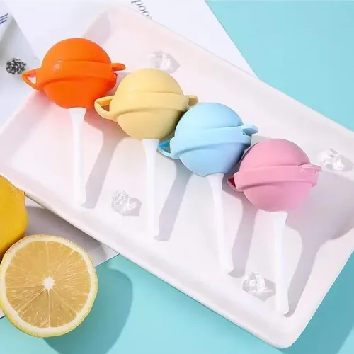 Miniatura 2 de Moldes de silicona para helados, reutilizables, para hacer helados con palillos, moldes de silicona para paletas de paletas para fiestas de verano