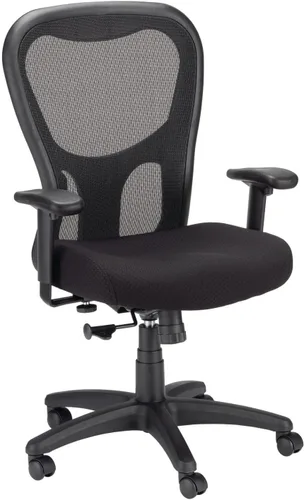 Miniatura 9 de Tempur-Pedic TP9000C Silla giratoria de malla con material Tempur, capa de gel refrescante, reposabrazos ajustables y soporte lumbar, color burdeos