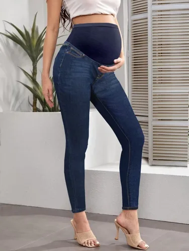 Miniatura 3 de Hybrid & Company Maternity - Jeans ajustados ultra elásticos para mujer