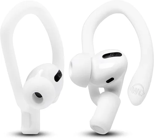 Miniatura 17 de WC HookZ - Ganchos sobre la oreja patentados y mejorados para AirPods Pro 1, 2 y AirPods 1, 2 y 3 - Incluye dos pares de tamaños en el paquete