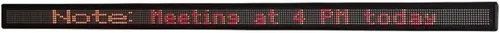 Miniatura 21 de Protable Gym Timer Led Control remoto Información Texto LED Displ-ay Board p7.62 Interior programable Información Rolling Sign Board Outdoor Digital