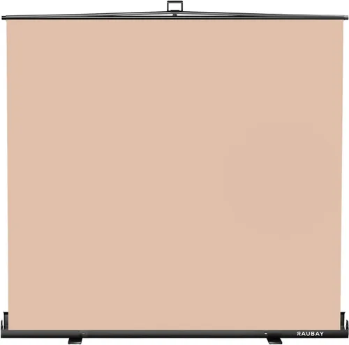 Miniatura 13 de 【Fácil configuración】 RAUBAY Fondo de pantalla azul plegable de 59.8 x 82.7 pulgadas, panel de croma key portátil y retráctil, fondo fotográfico