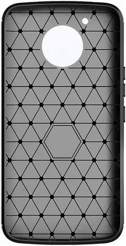 Miniatura 2 de Funda para teléfono Motorola Moto E4 con protector de pantalla de vidrio templado y accesorios para celda, delgada, resistente de silicona