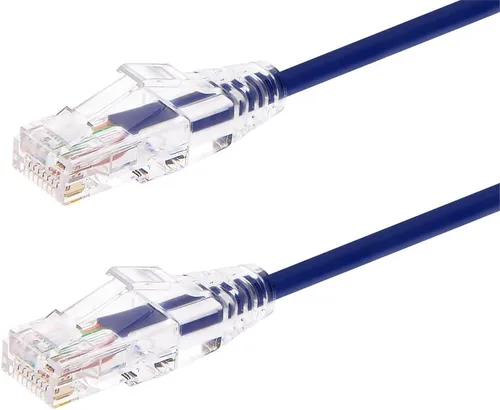 Miniatura 16 de Monoprice - Cable de conexión Ethernet Cat6 14 pies, gris, nivel de componente, UTP 28AWG 550 MHz, cable de cobre desnudo puro, sin enganches, RJ45