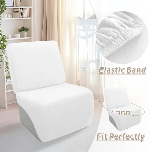 Miniatura 280 de Arfntevss Fundas de sofá seccional reclinable de terciopelo, Funda de sofá seccional de esquina para sofá reclinable, Funda elástica suave