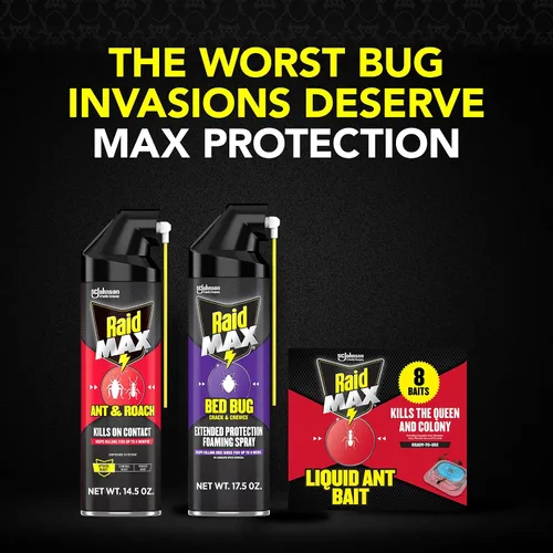 Miniatura 9 de Raid Max Foam Bed Bug 17.5 onzas (paquete de 6)