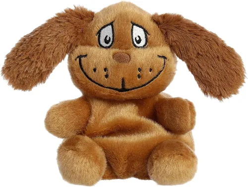 Aurora® Whimsical Dr. Seuss™ Palm Pals™ Max Animal de Peluche - Muñeco de Peluche Oficialmente Licenciado para el Juego Imaginativo - Perfecto para