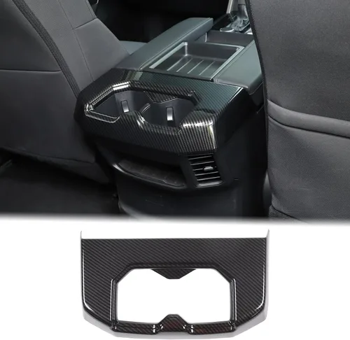 Miniatura 14 de Aunginsy Soporte para reposabrazos central de asiento delantero, cubierta de marco de taza compatible con Toyota Tundra/Sequoia 2022-2025