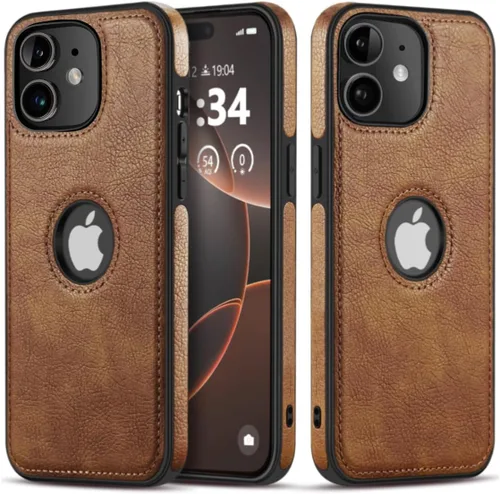Miniatura 10 de Funda protectora de cuero de lujo con diseño único para iPhone 11, antideslizante, resistente a los arañazos, ultra delgada, funda protectora