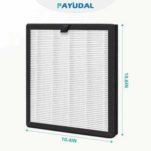 Miniatura 3 de Paquete de 2 filtros de repuesto G3 A3 para purificador de aire AME=EU G3 Sferf-30 (FXAP2W). Compatible con filtro VEWIOR A3 A3N. Para Tailulu