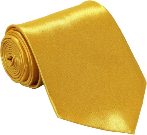 Miniatura 21 de Soophen corbata para hombre 3.75 pulgadas de color sólido
